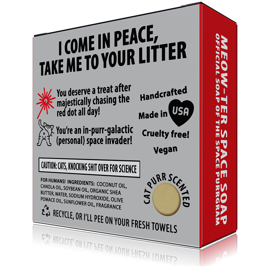 Meow-ter Space Cat Soap