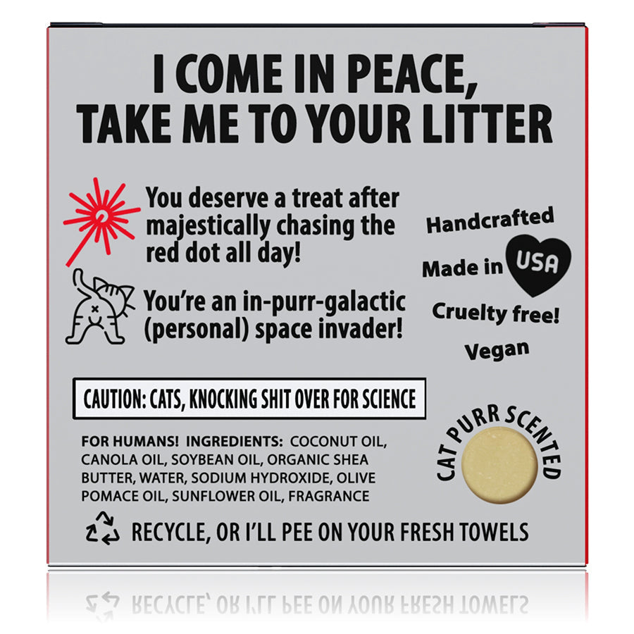 Meow-ter Space Cat Soap - Funny Gift Soap