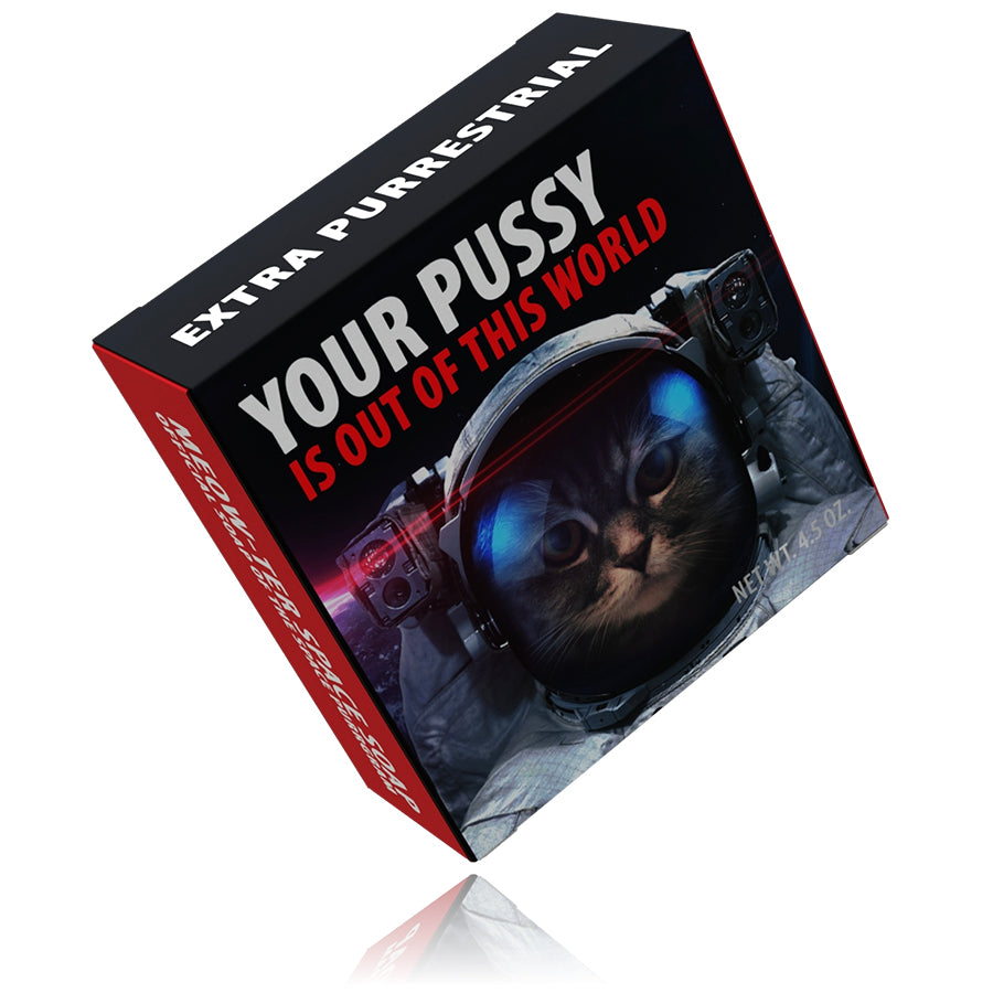 Funny Novelty Soap - Meow-ter Space Cat Soap