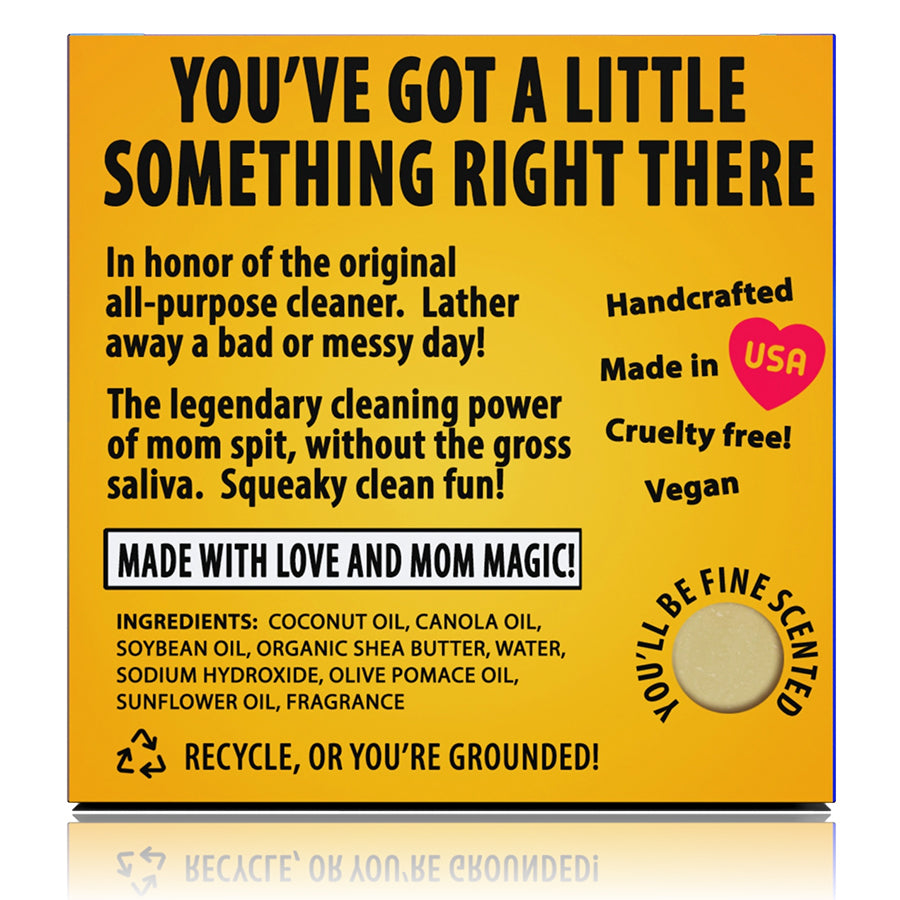 Funny Organic Soap - Extra-Strength Mom Spit Soap