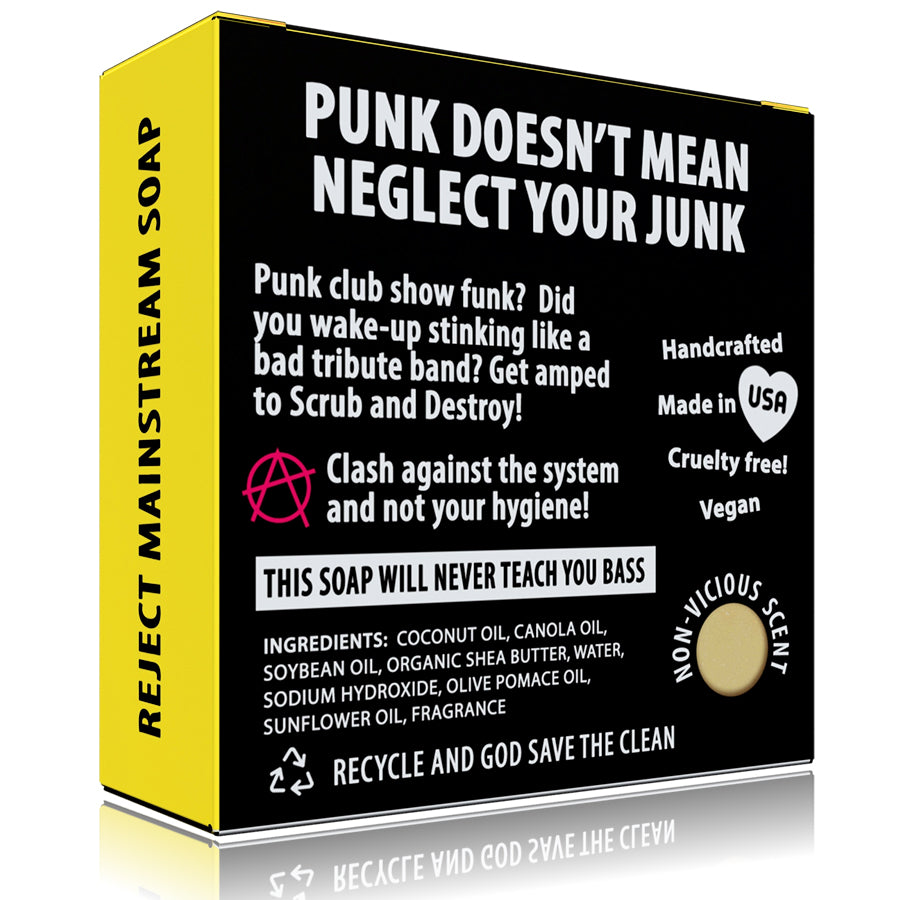 Please Wash Your Buttocks Punk Rock Soap