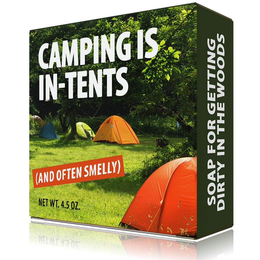 Camping is In-Tents Soap for Outdoorsy People