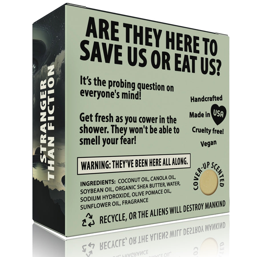 Funny Novelty Soap - Alien Invasion UFO Soap