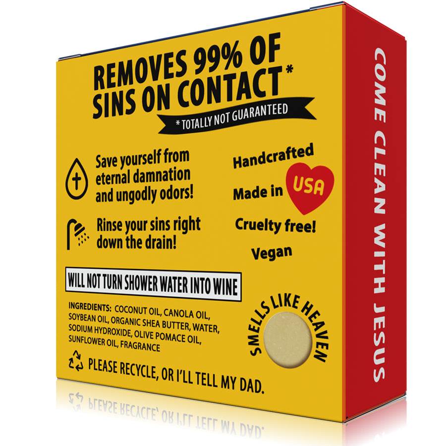 Come Clean with Jesus Soap - Funny Gift