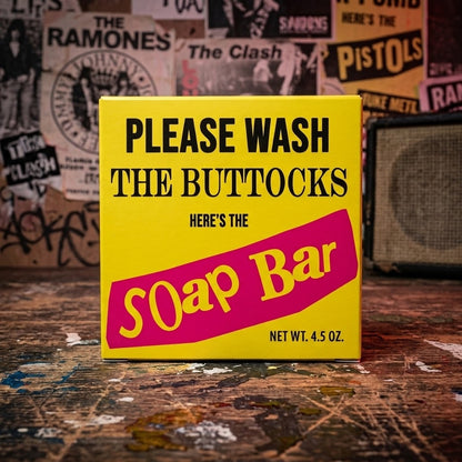 Music Fan Gift PLEASE WASH THE BUTTOCKS