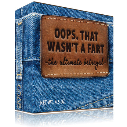Oops That Wasn't A Fart Soap - Funny Gift Soap