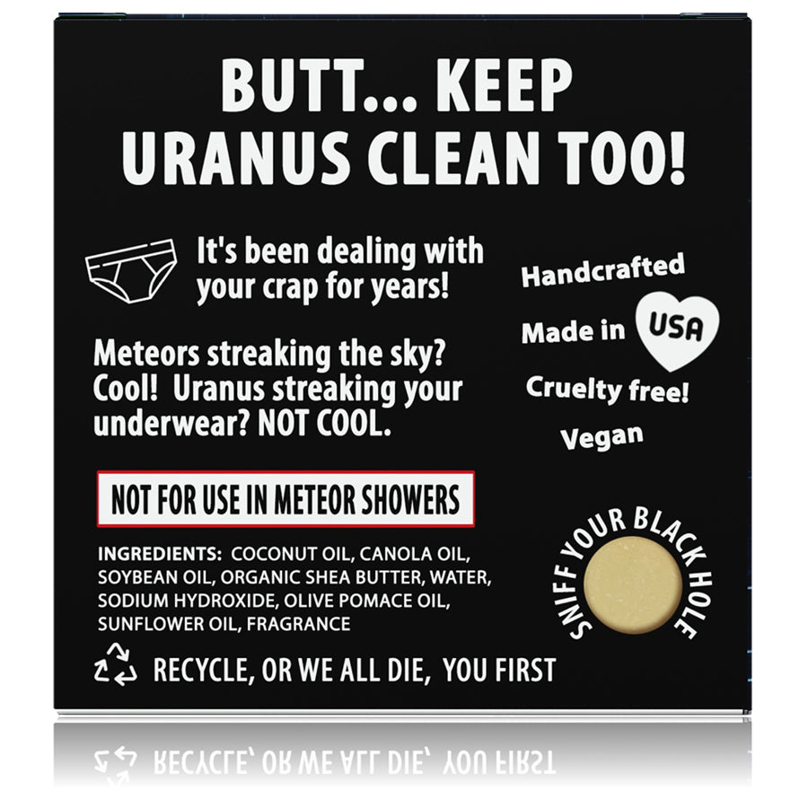 Keep Earth Clean. It Isn't Uranus. Soap - Funny Gift Soap