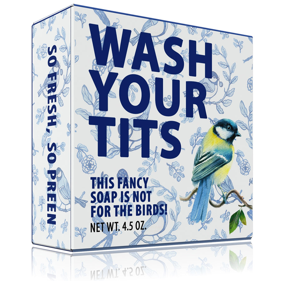 Wash Your Tits Bar Soap - Funny Gift